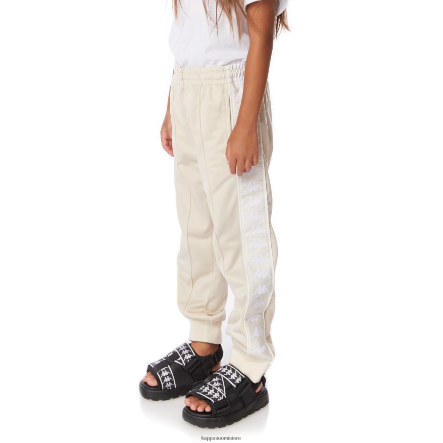 Kappa lapset Lasten 222 banda rastoriazz -housut beige valkoinen Z088BN459