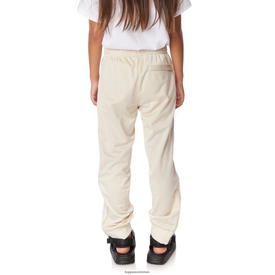 Kappa lapset Lasten 222 banda rastoriazz -housut beige valkoinen Z088BN459