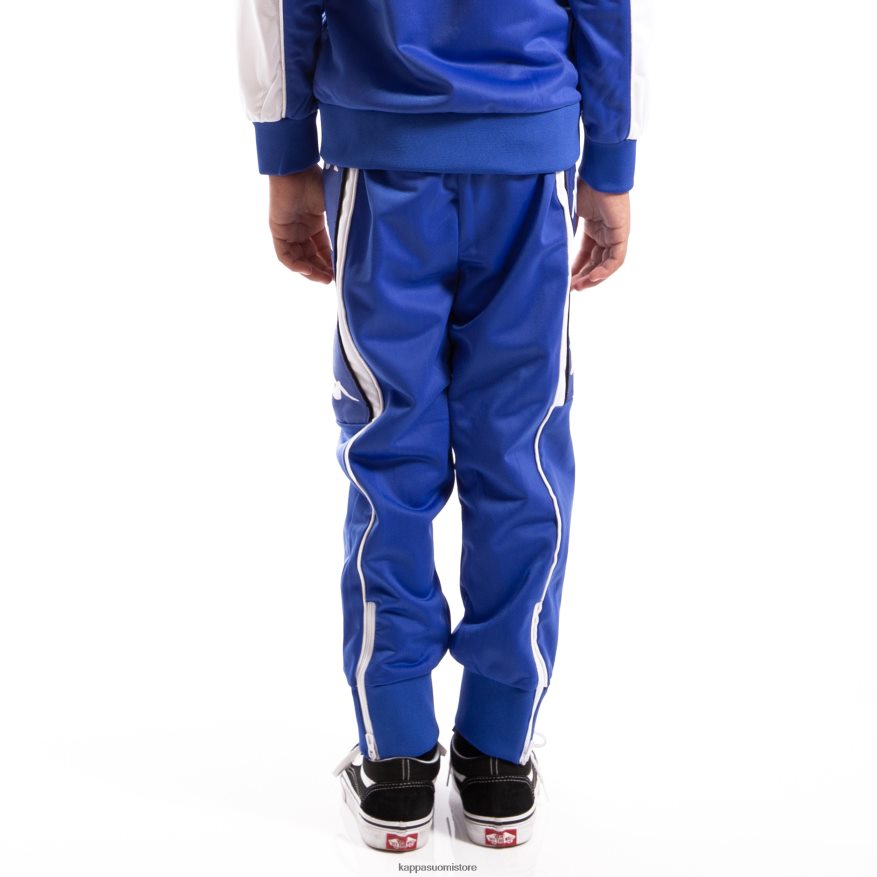 Kappa lapset lapset autenttiset 222 banda 10 alen housut sininen kuninkaallinen valkoinen sininen kuninkaallinen valkoinen Z088BN501