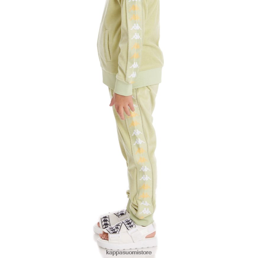 Kappa lapset lasten 222 banda lorence -housut vihreä salvia Z088BN479