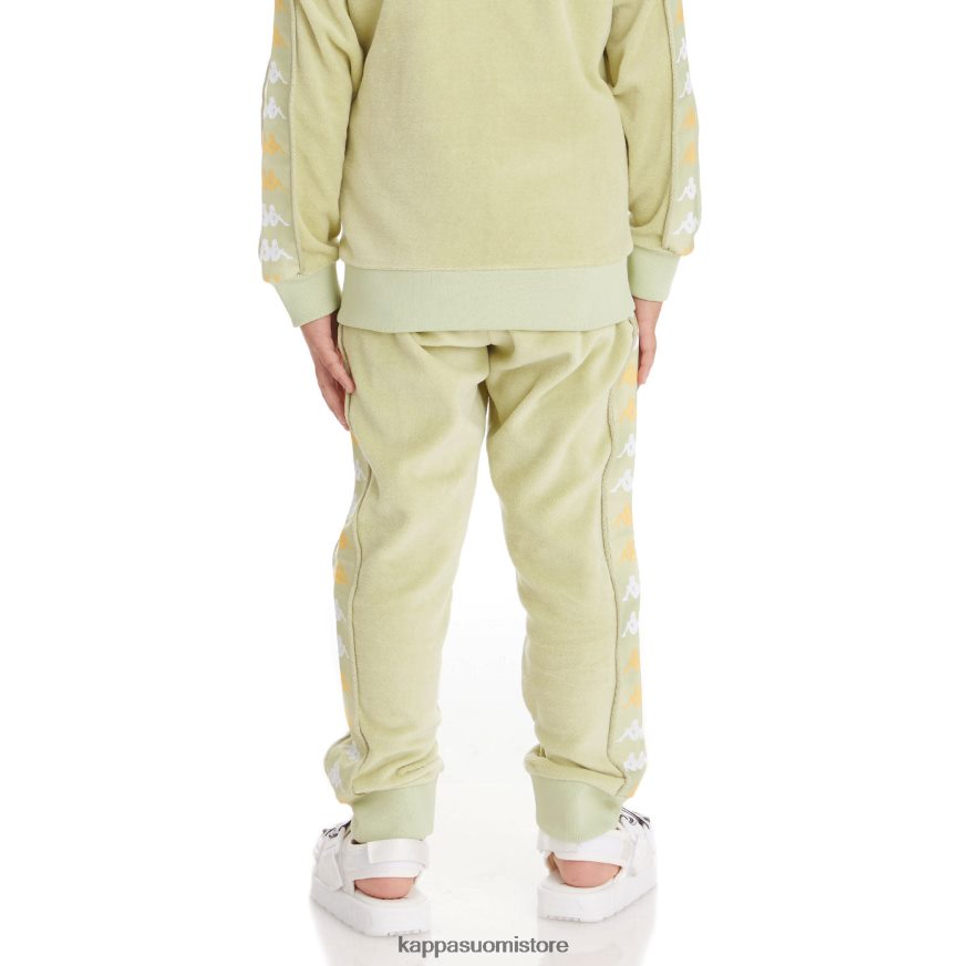 Kappa lapset lasten 222 banda lorence -housut vihreä salvia Z088BN479