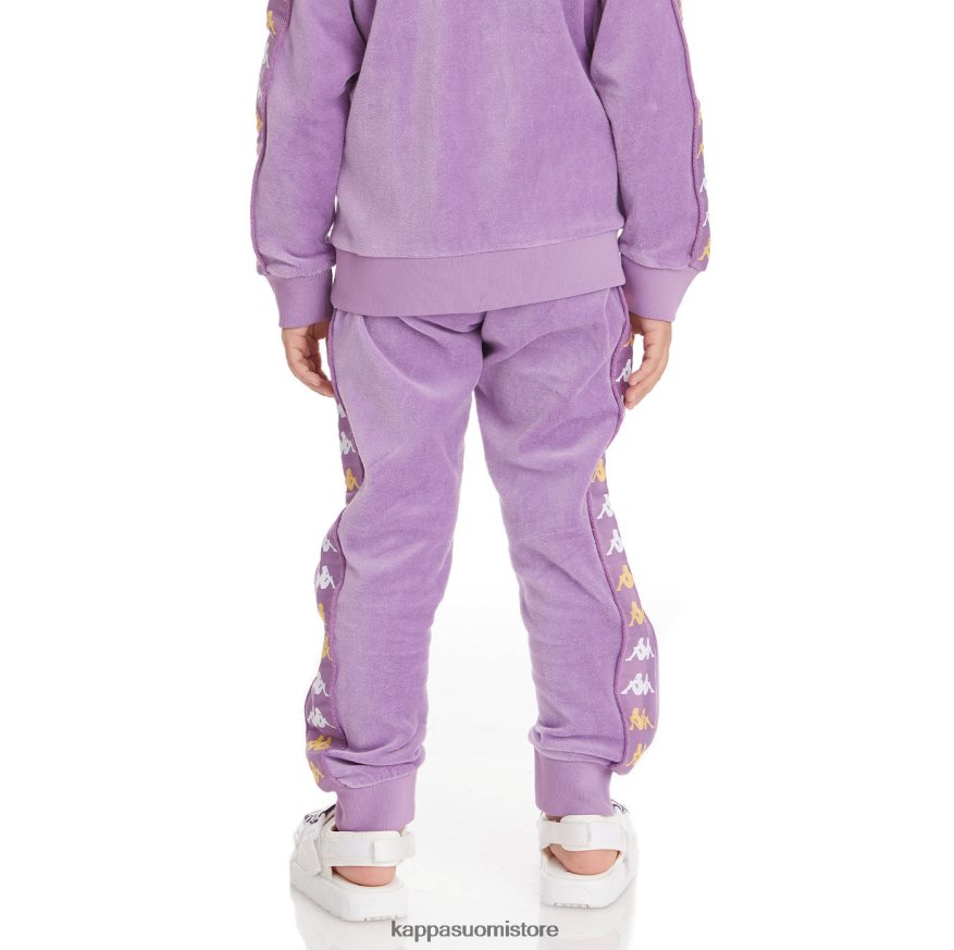 Kappa lapset lasten 222 banda lorence -housut violetti laventeli Z088BN480