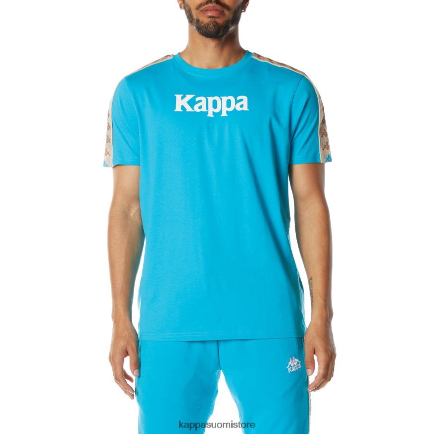 Kappa miehet 222 banda deto 2 t-paita tumma vesi Z088BN176