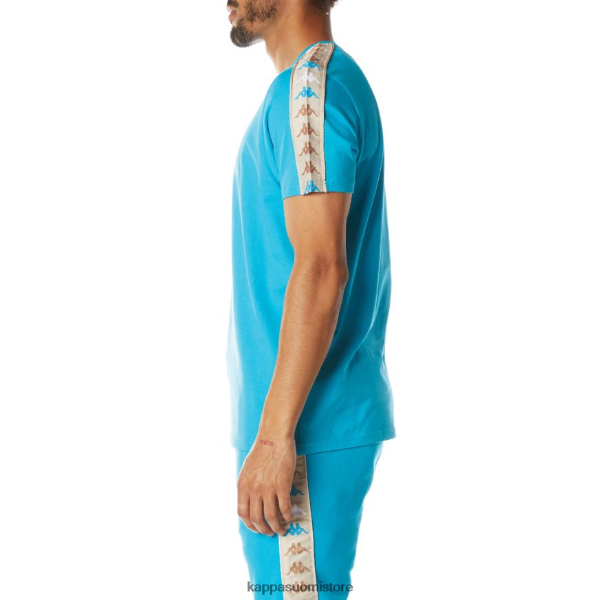 Kappa miehet 222 banda deto 2 t-paita tumma vesi Z088BN176